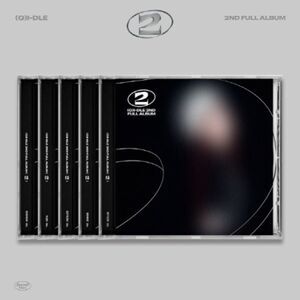 (G)I-Dle - 2 - Jewel Case Version - Random Cover - incl. Booklet, Lyric Paper +